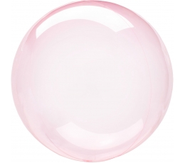 Gumijas balons-clearz, rozā (40 cm)
