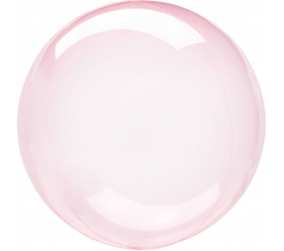 Gumijas balons-clearz, rozā (40 cm)