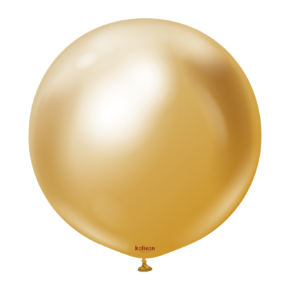 Hromēts balons, spoguļzelts (1 m/Kalisan)