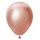 Hromēts balons, spogulis rozā zelts (45 cm/Kalisan)
