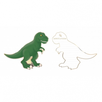 Ielūgumi "Dinozaurs" (8 gab.)