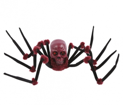 Interaktīva dekorācija "Sarkanais zirneklis" (90 cm)