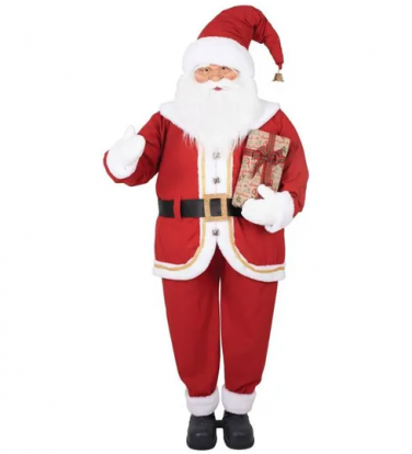 Interaktīva dekorācija "Ziemassvētku vecītis" (180 cm)