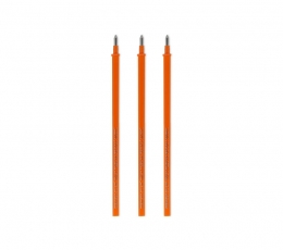 Izdzēšamo pildspalvu kodoliņi, oranži (3 gab.)