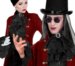 Kakla lakats ar aprocēm, melns 2