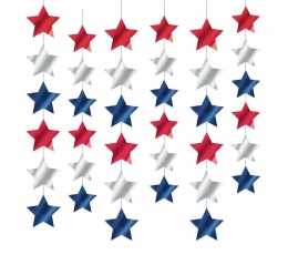 Karināmās dekorācijas "Americano" (6 gab/2,13 m)