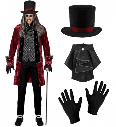 Karnevāla kostīms "Cēlais vampīrs" (XXL)