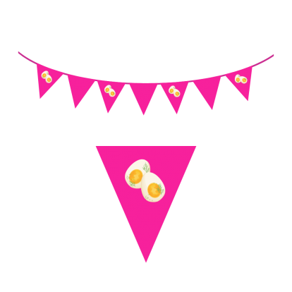 Karodziņ virtene "Aukstā zupa" (10 m)