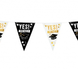 Karodziņu virtene "Yes! You did it" (6 m)