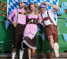 Karogs Oktoberfest, 90 x 150 cm, plastmasas 1