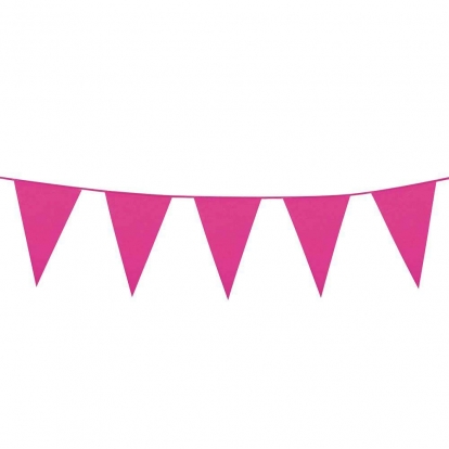 Karogu vītne, rozā (10 m)