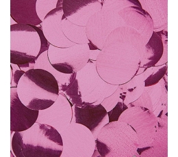Konfeti, apaļi rozā (15 g)