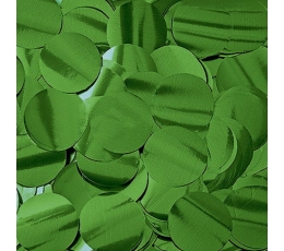 Konfeti, apaļi zaļi (15 g)