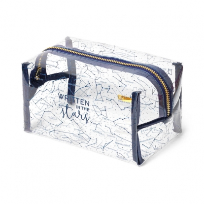 Kosmētikas somiņa ''Zvaigznāji'' caurspīdīga