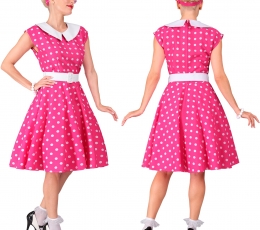 Kostīms "The 50s Rock'N'Roll Pink Fashion" (M) 2