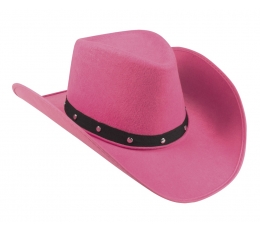 Kovboju cepure, rozā