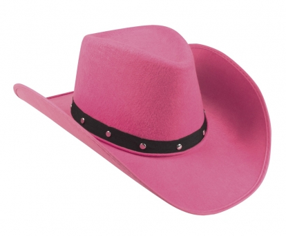 Kovboju cepure, rozā