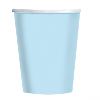 Krūzes, zilganas (8 gab./237 ml)