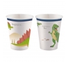 Glāzītes "Dinozauri" (8 gab./250 ml)