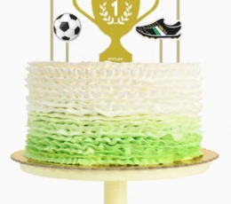 Kūkas rotājumi "Futbols" (4 gab.) 1