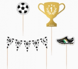 Kūkas rotājumi "Futbols" (4 gab.)