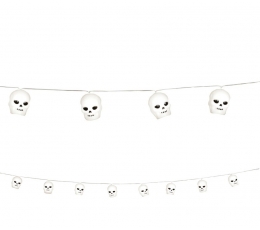 LED gaismiņu virtene "Galvaskaus" (1,80 cm)