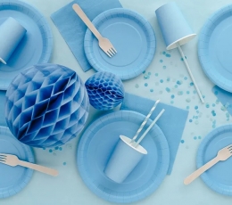 Šķīvīši, zili (6 gab./18 cm) 1