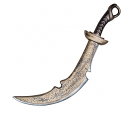 Izliekts pirātu zobens (75 cm)