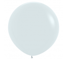 Liels balons, balts (60 cm)