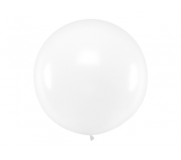 Liels balons, caurspīdīgs (1 m/Party Deco)