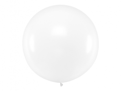 Liels balons, caurspīdīgs (1 m/Party Deco)