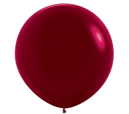 Liels balons, perlamutra - burgundijas krāsa (90  cm)