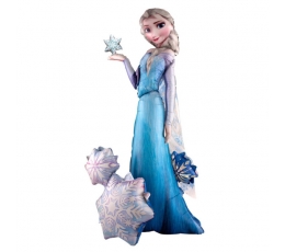 Liels, stāvošs balons "Frozen Elsa" (88x144 cm)