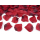 Mākslīgas rožu ziedlapiņas, tumši sarkanas (500 gab)