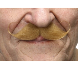 Mākslīgās ūsas, brūnas