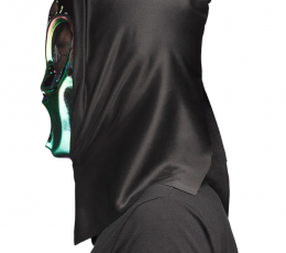 Maska ar kapuci "Kosmosa citplanētietis" 2