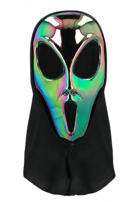 Maska ar kapuci "Kosmosa citplanētietis"