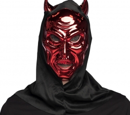 Maska ar kapuci "Sarkanais velns" 1
