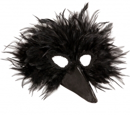 Maska "Pūkains putns" 1