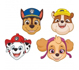 Maskas "Paw Patrol" (8 gab)