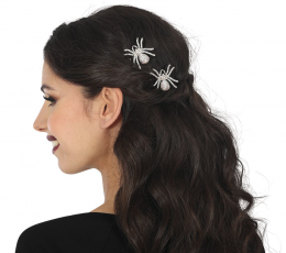 Matu sprādzes "Spīdīgi zirnekļi" (2 gab.) 1