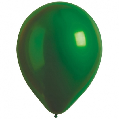 Metalizēts (chrome) balons, zaļš (30 cm)