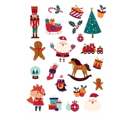 Pagaidu tetovējumi "Ziemassvētki"