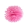 Papīra bumba, rozā (35 cm)