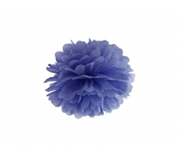 Papīra bumba, tumši zils (25 cm)