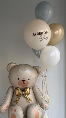 Personalizēta uzlīme uz balona "Alberts"