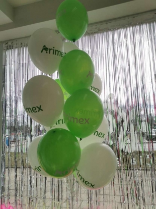 Personalizēta uzlīme uz balona "Arimex"