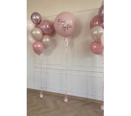 Personalizēta uzlīme uz balona "Bloom Together''