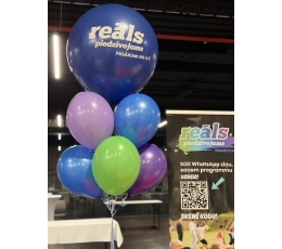 Personalizēta uzlīme uz balona "Reāls piedzīvojums"
