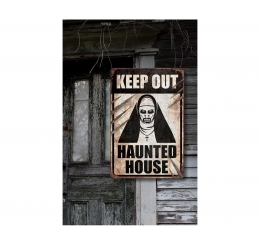 Plakāts "Keep out - Haunted House" (24X36 cm)